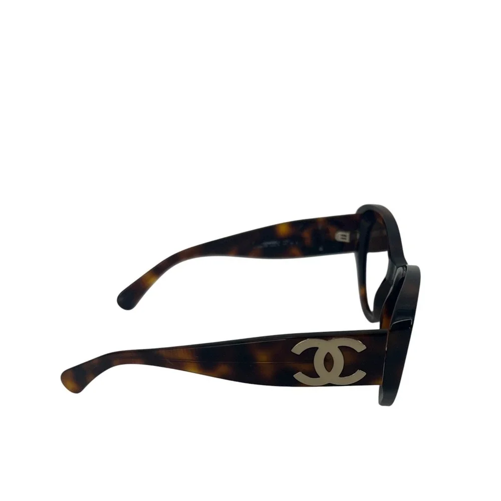 Chanel CH5492-A Polarized Butterfly Large CC Tortoise Sunglasses